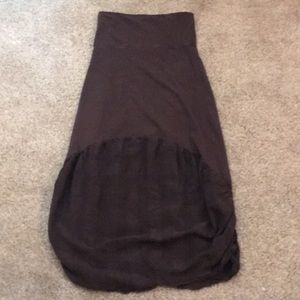 Long Skirt PEWTER Size 0